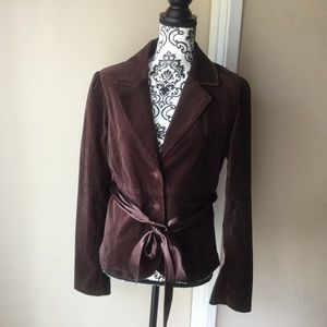 Abercrombie and Fitch Blazer brown M/L